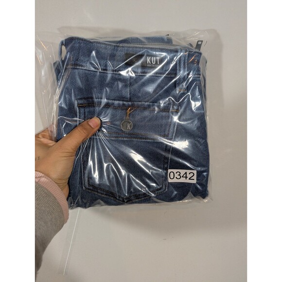 Kut From the Kloth Women Chris High Rise Jogger Jeans Sz 6 Gorpocore Casual - Picture 12 of 12